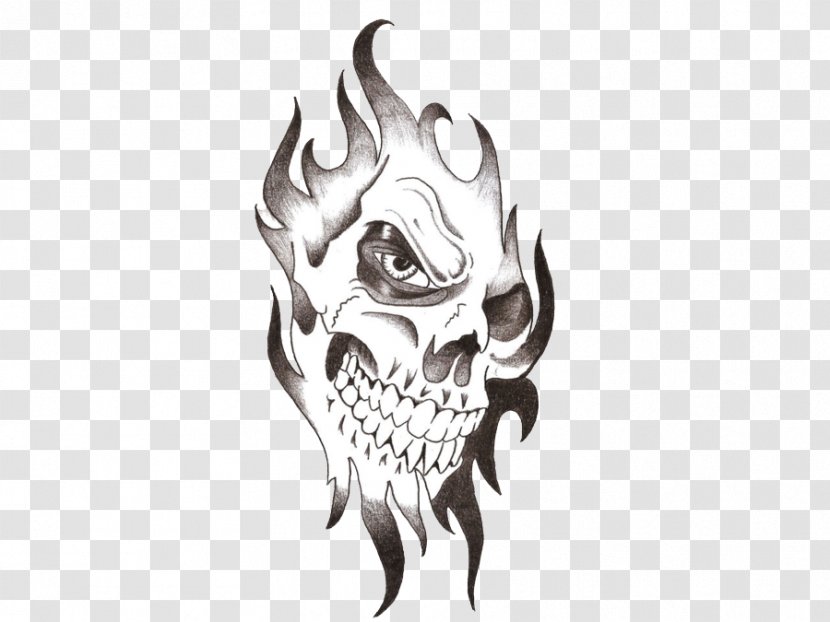 Tattoo Clip Art - Head - Skull Free Download Transparent PNG