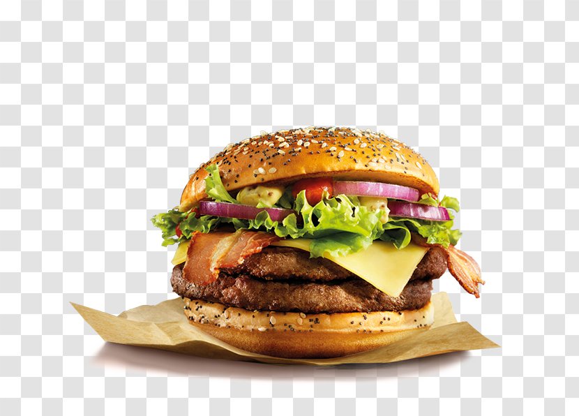 Angus Cattle Hamburger McDonald's Quarter Pounder Big N' Tasty Bacon - Cheeseburger Transparent PNG
