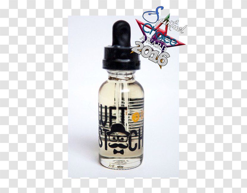 Electronic Cigarette Aerosol And Liquid Glass Bottle - Cream Caramel Custard Transparent PNG