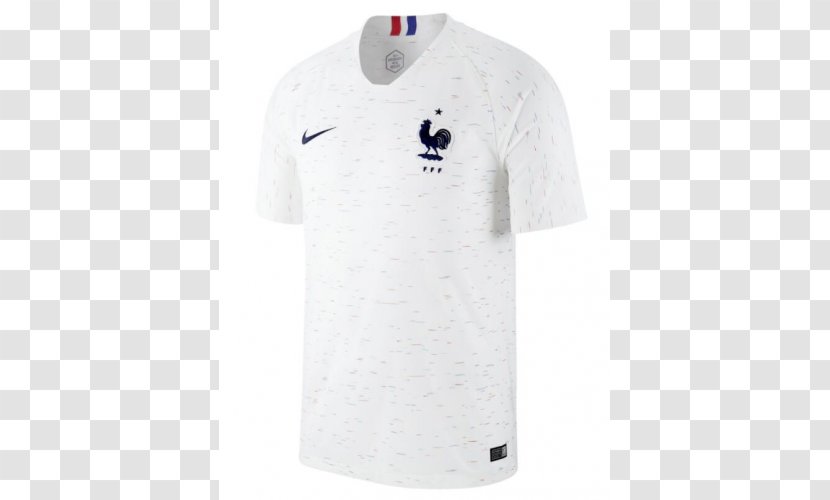 2018 World Cup France National Football Team FIFA Final Soccer Jersey T-shirt - Active Shirt Transparent PNG