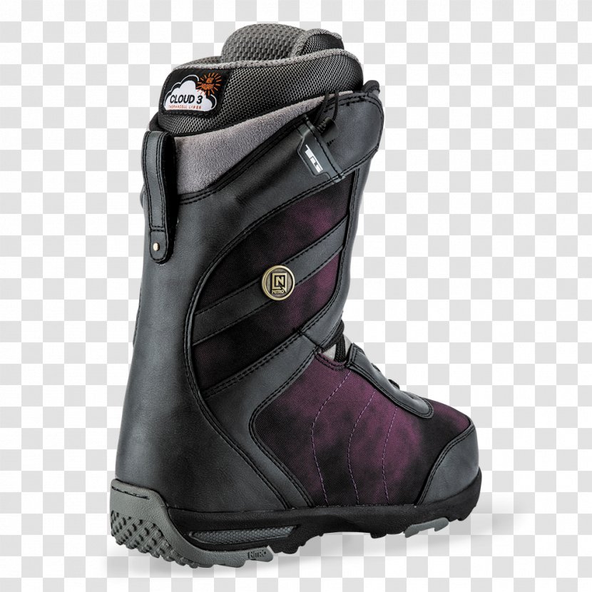 Snow Boot Nitro Snowboards Snowboarding - Ski Boots Transparent PNG