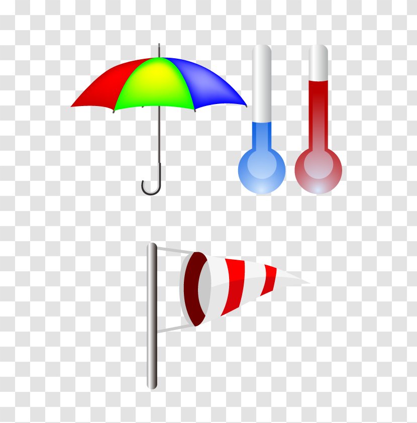 Weather Forecasting Rain Wind - Umbrella - Forecast Vane Transparent PNG