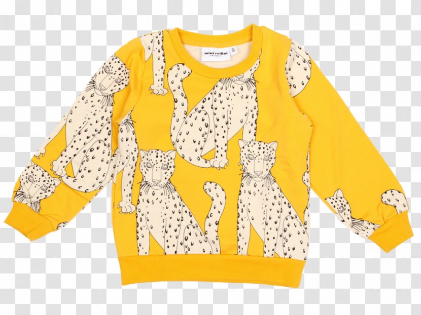 Snow Leopard Child Bluza T-shirt - Sweater - Warm Winter Poster Decorative Material Transparent PNG