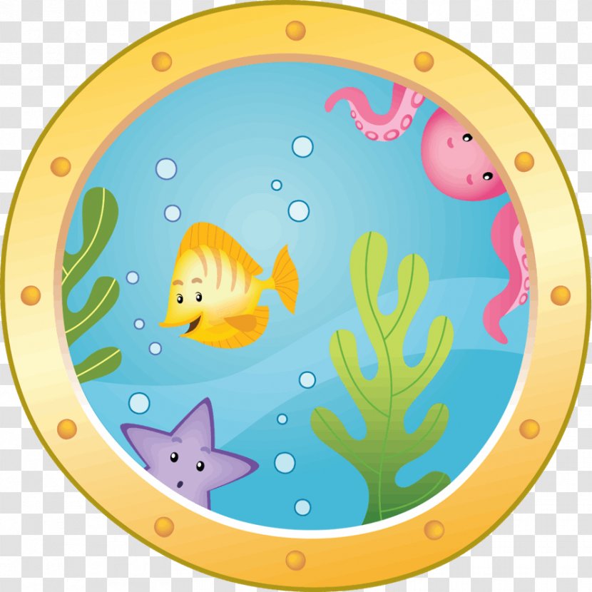 Seabed Child Swell Sticker - Organism - Fish Kids Transparent PNG