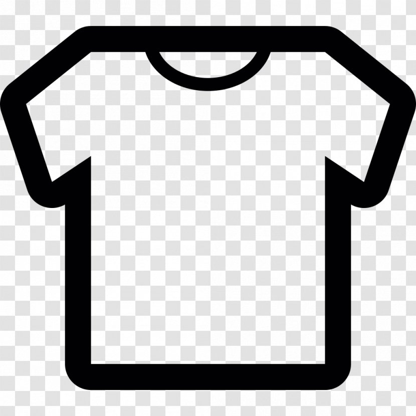 Printed T-shirt Clip Art - Black - White Tee Transparent PNG