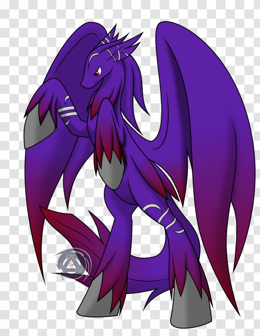 Horse Dragon Cartoon Demon - Watercolor Transparent PNG