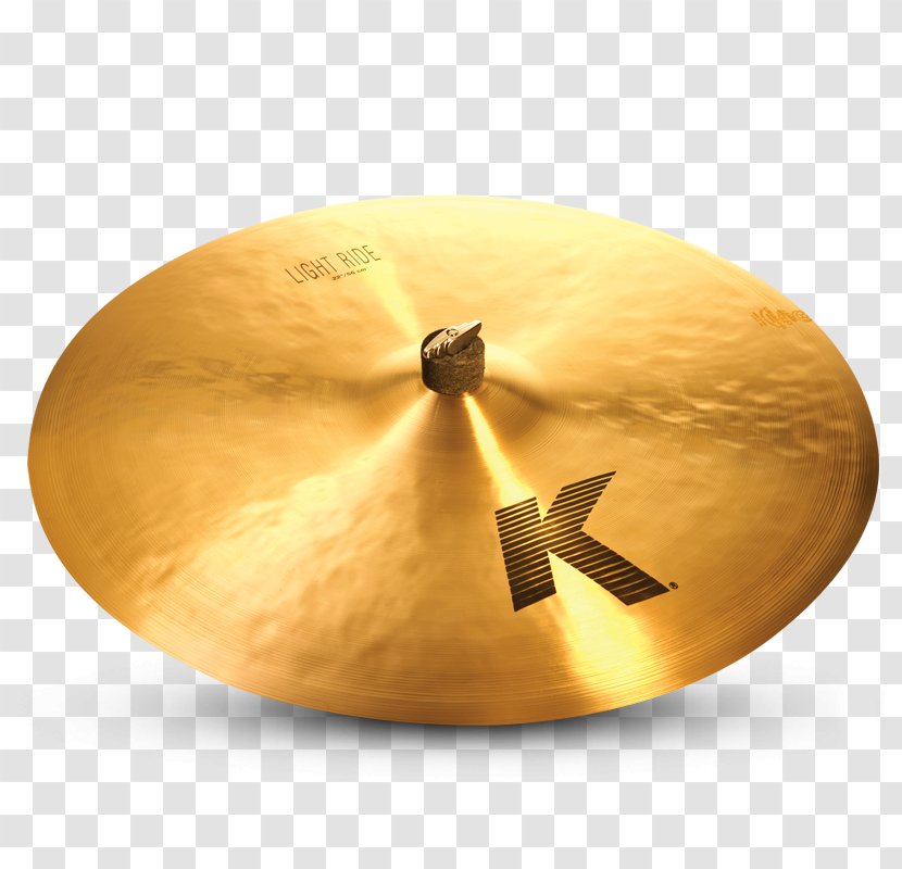 Avedis Zildjian Company Ride Cymbal Crash Hi-Hats - Brass Transparent PNG