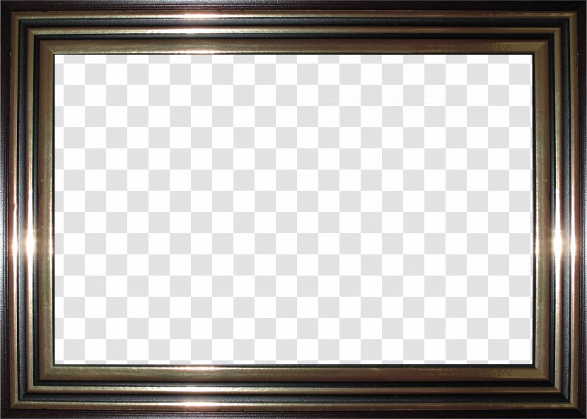 Picture Frame Brown Pattern - Board Game Transparent PNG