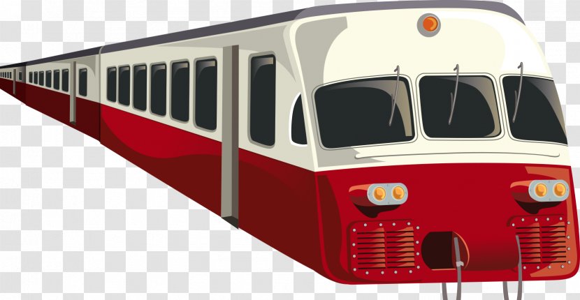 Train Conductor Illustration - Station - Red Transparent PNG