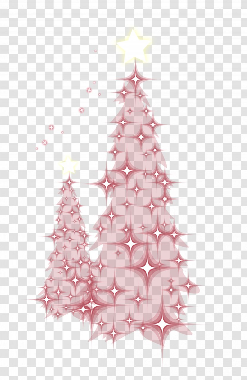 Christmas Tree Ornament - Pine - Romantic Star Transparent PNG