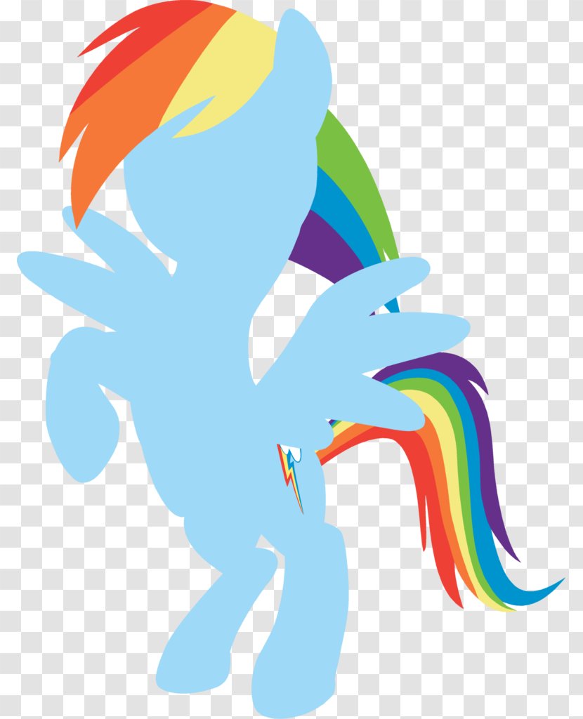 Rainbow Dash Pony Rarity Horse Applejack - Flower Transparent PNG
