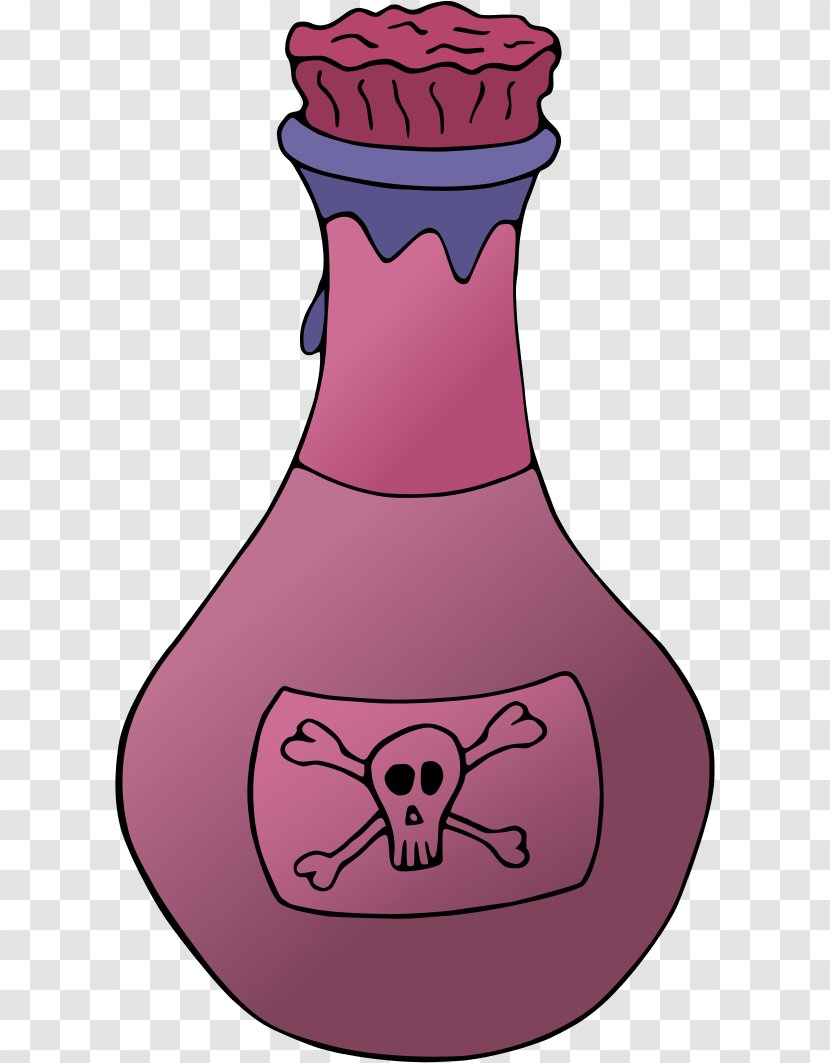Poison Free Content Clip Art - Flower - Wine Bottle Clipart Transparent PNG