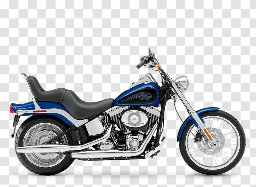 Softail Harley-Davidson CVO Motorcycle Cruiser - Vtwin Engine Transparent PNG