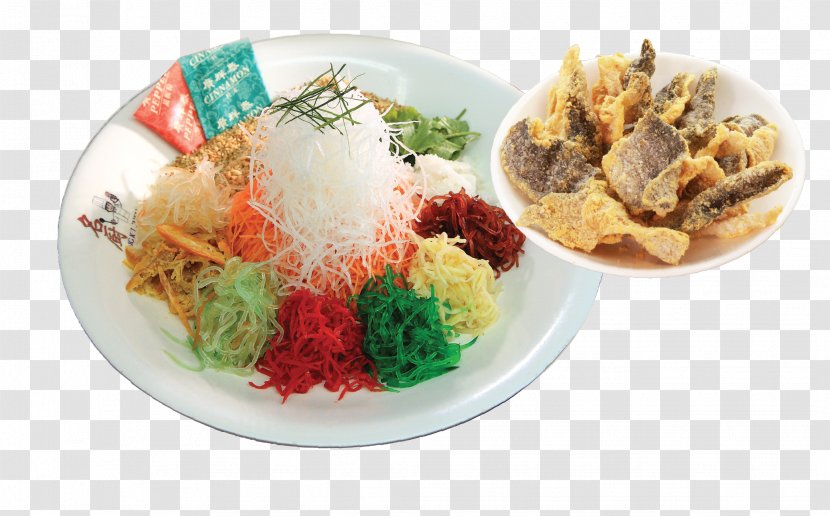 Chinese Cuisine Salted Duck Egg Yusheng Teochew Porridge Ramen - Yolk Transparent PNG