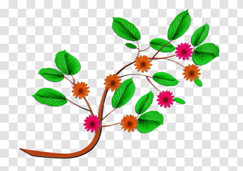 Flower Leaf Plant Branch Plant Stem Transparent PNG
