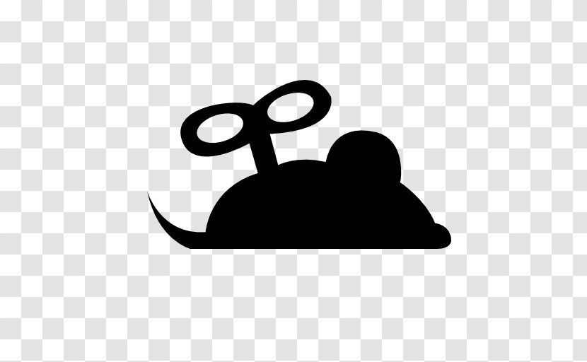 Computer Mouse Pointer - Silhouette Transparent PNG