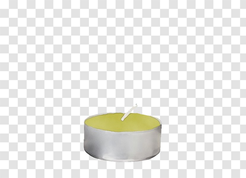 White Candle Yellow Lighting Table - Wet Ink - Metal Interior Design Transparent PNG