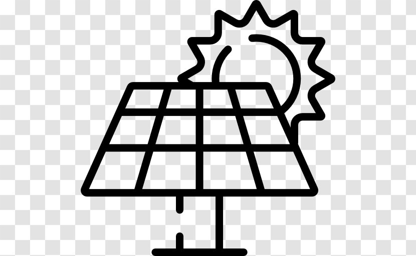 Internet Web Typography - Pictogram - Solar Power Panels Top Transparent PNG