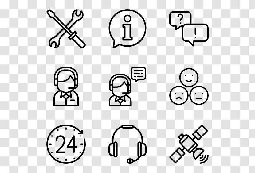 Icon Design Symbol Logo - Web - Customer Service Transparent PNG