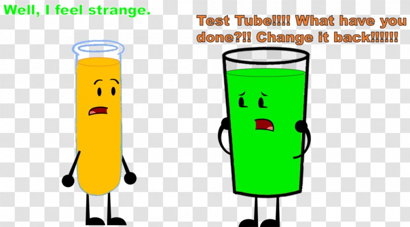 Orange Juice Liquid Test Tubes - Pipe Transparent PNG
