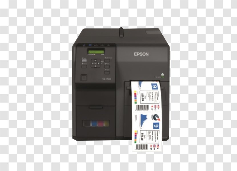 Label Printer Epson ColorWorks TM-C7500 - Druckkopf - Stretching Transparent PNG