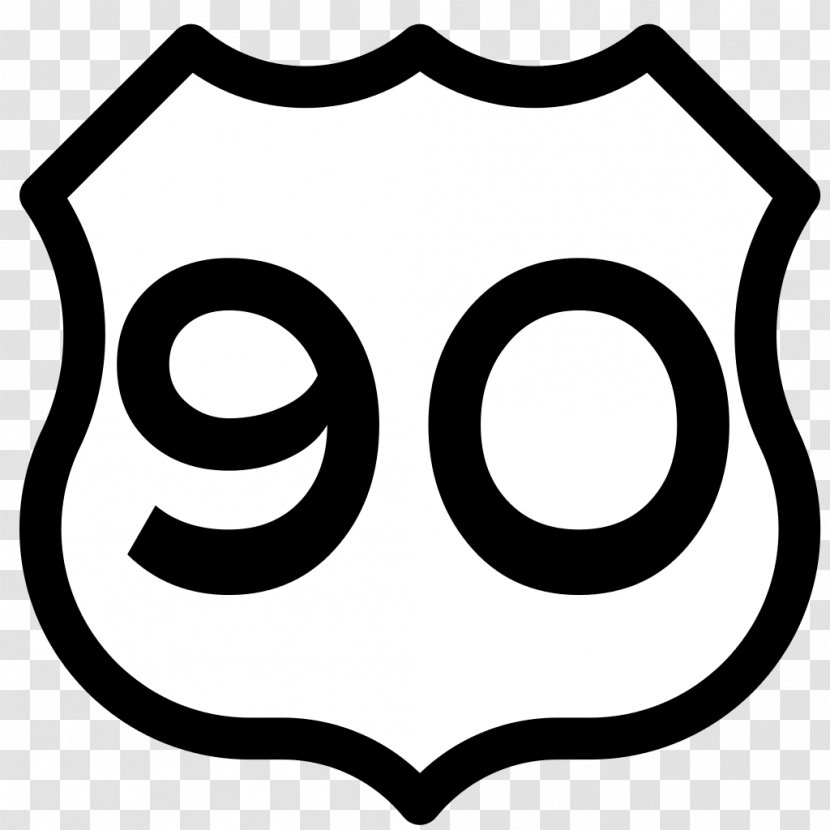 U.S. Route 66 95 US Numbered Highways Interstate Highway System Symbol - Us Transparent PNG