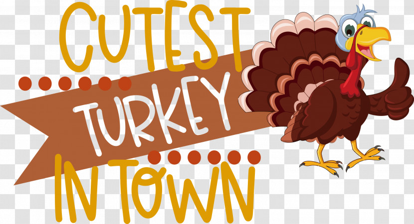 Cutest Turkey Thanksgiving Turkey Transparent PNG