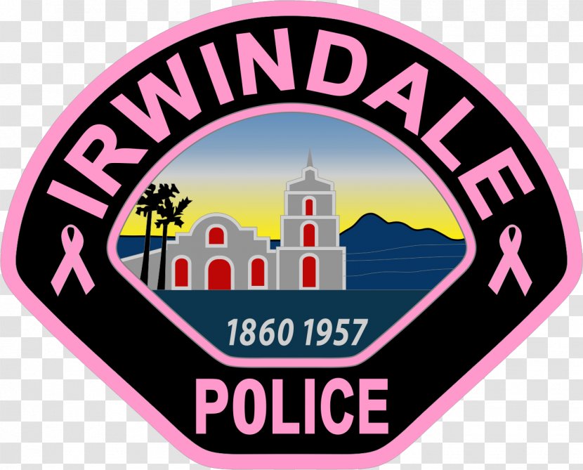 Irwindale Logo Brand Police Font Transparent PNG