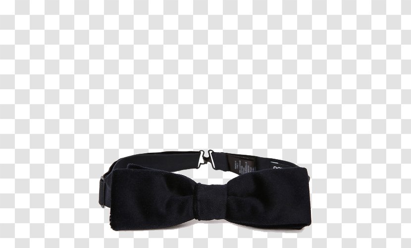 Bow Tie Necktie Shoelace Knot Ribbon - Black Transparent PNG