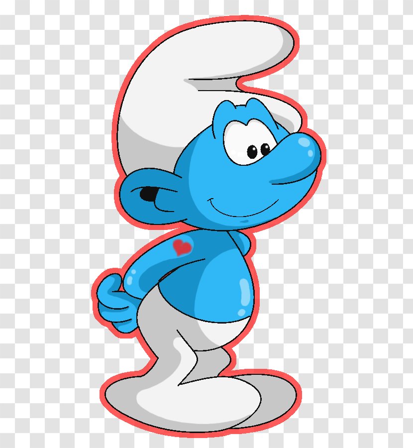 Hefty Smurf Smurfette Handy The Smurfs Cartoon - Organism Transparent PNG