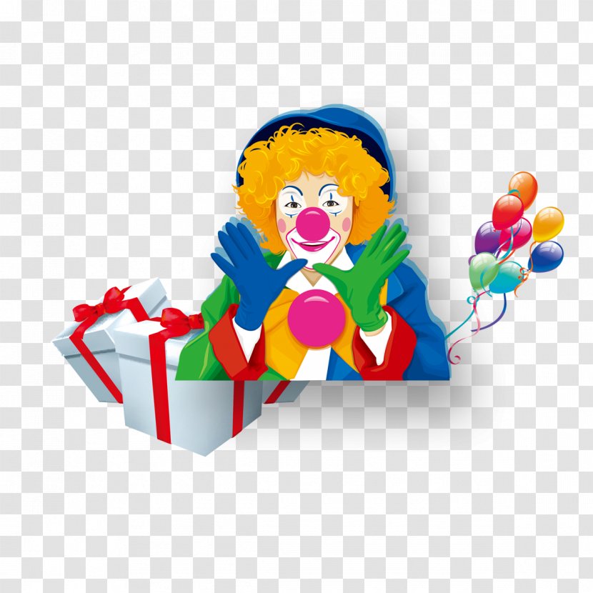 Clown - Fictional Character - Gift Transparent PNG