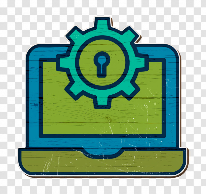 System Icon Cyber Icon Laptop Icon Transparent PNG