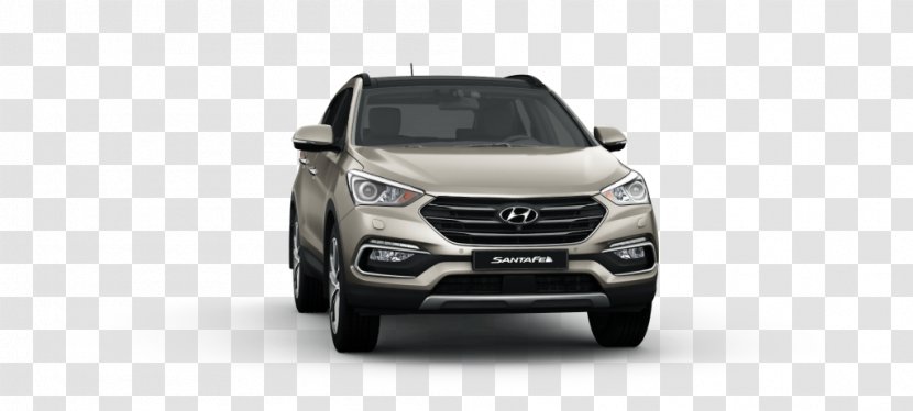 Hyundai Santa Fe Car Bumper Compact Sport Utility Vehicle - Headlamp Transparent PNG