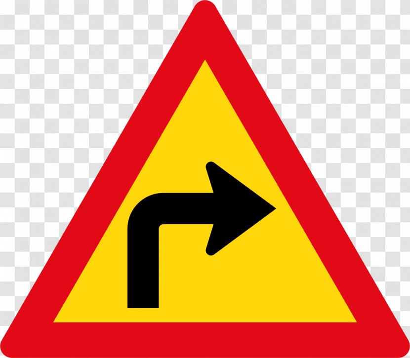 Traffic Sign Warning Road - Vehicle Transparent PNG