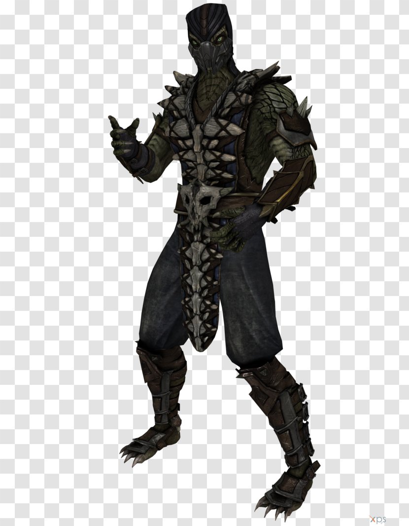 Mortal Kombat X Reptile Ermac Fatality Erron Black - Action Figure Transparent PNG