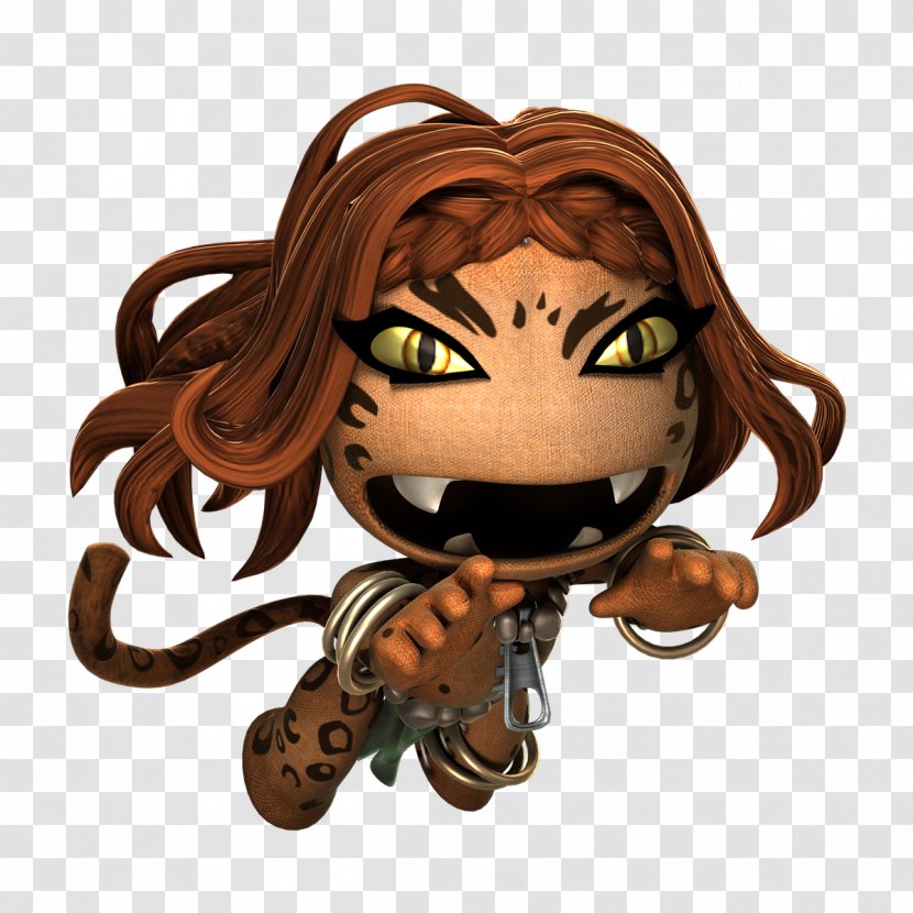 LittleBigPlanet 2 Killer Frost Poison Ivy Superman Catwoman - Figurine - Cheetah Transparent PNG