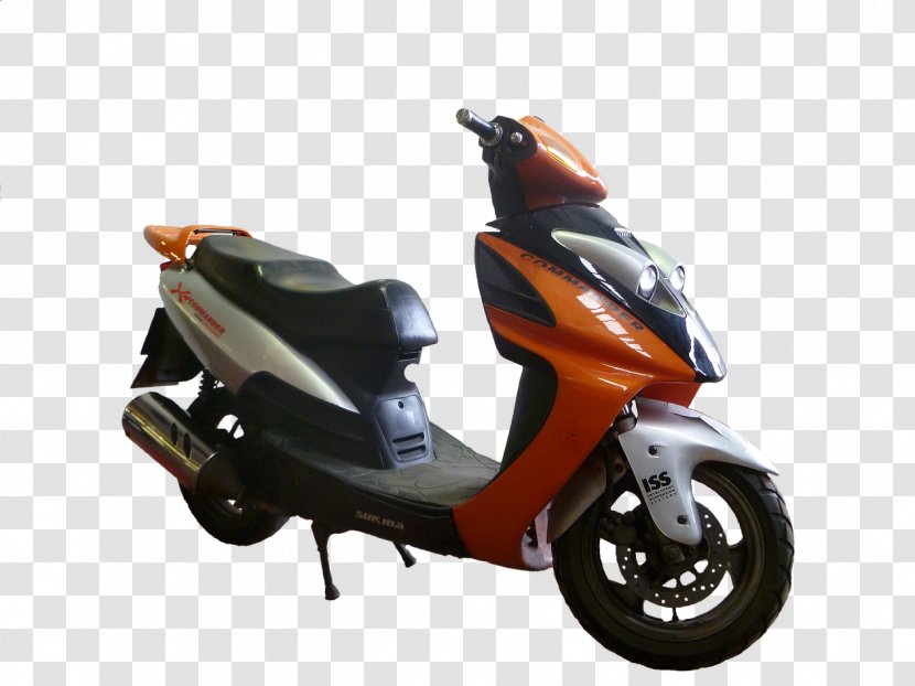 Motorized Scooter Motorcycle Accessories - Electric Motor Transparent PNG