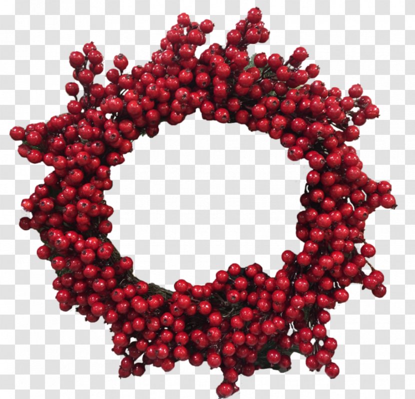 Wreath Christmas Red Clip Art - Decoration Transparent PNG