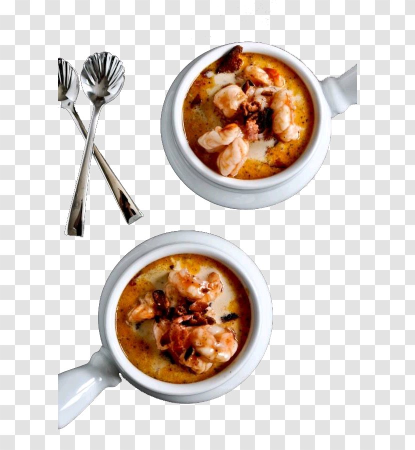 Corn Chowder Barbecue Grill Cream Soup - Spice - Delicious Shrimp Transparent PNG
