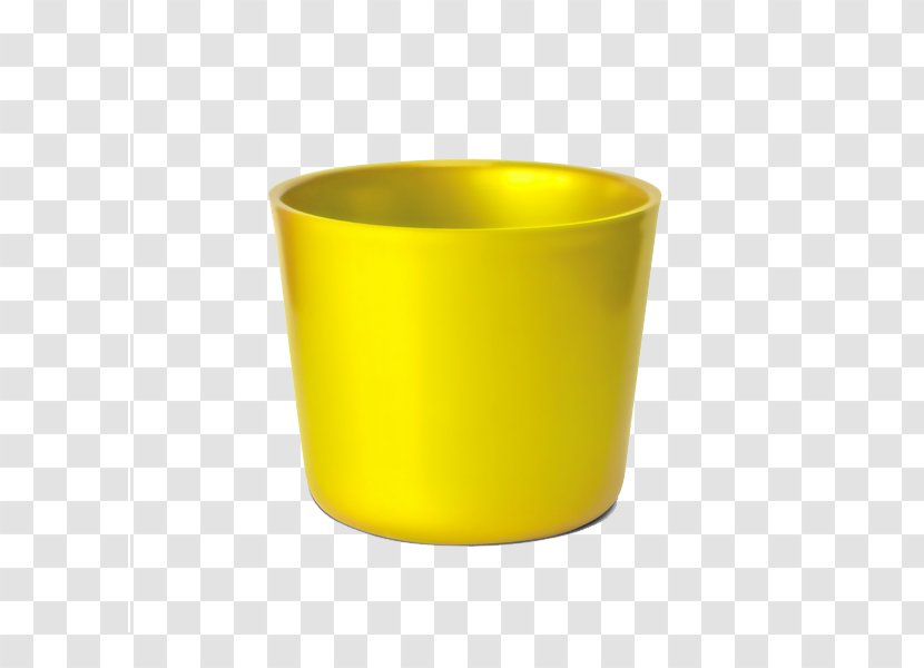 Flowerpot - Yellow - Design Transparent PNG