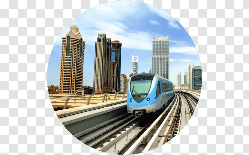 Dubai Metro Rapid Transit Red Line Transport Transparent PNG