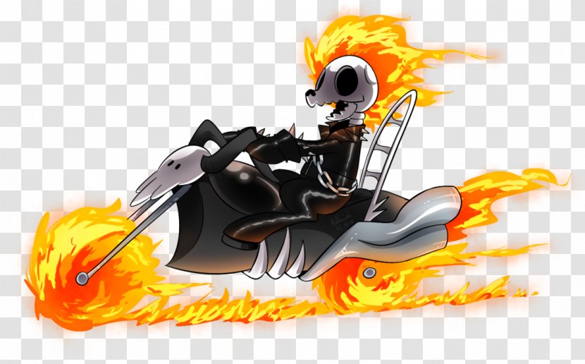 Johnny Blaze DeviantArt Work Of Art - Fictional Character - Ghost Rider Transparent PNG