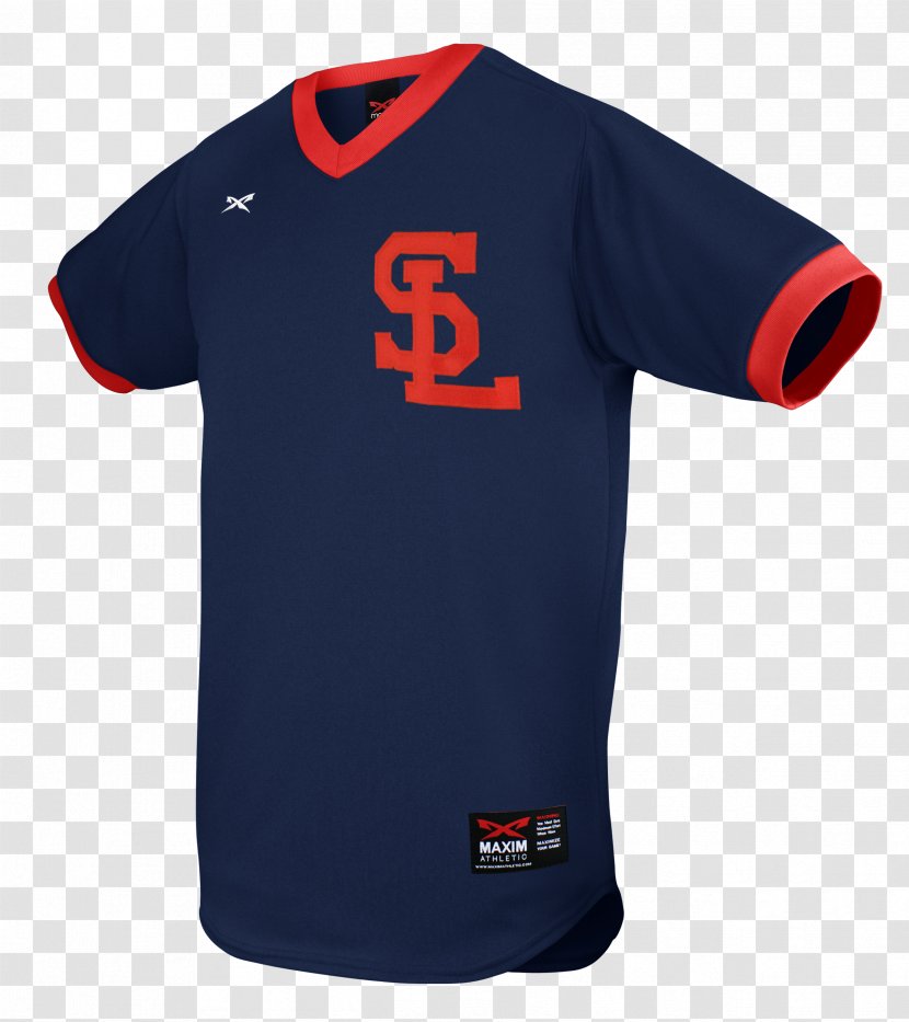 T-shirt Jersey Clothing Cooperstown Baseball Uniform - Vintage Base Ball Transparent PNG