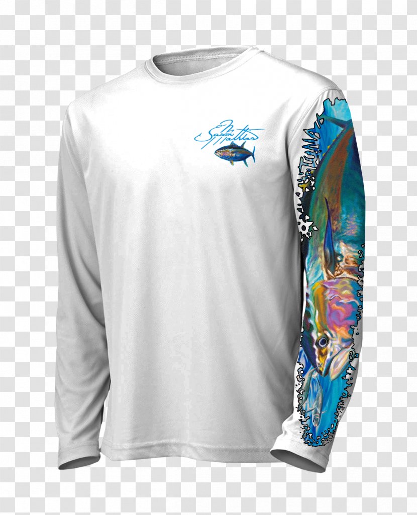 Sleeve T-shirt Clothing Atlantic Blue Marlin - Fishing Transparent PNG
