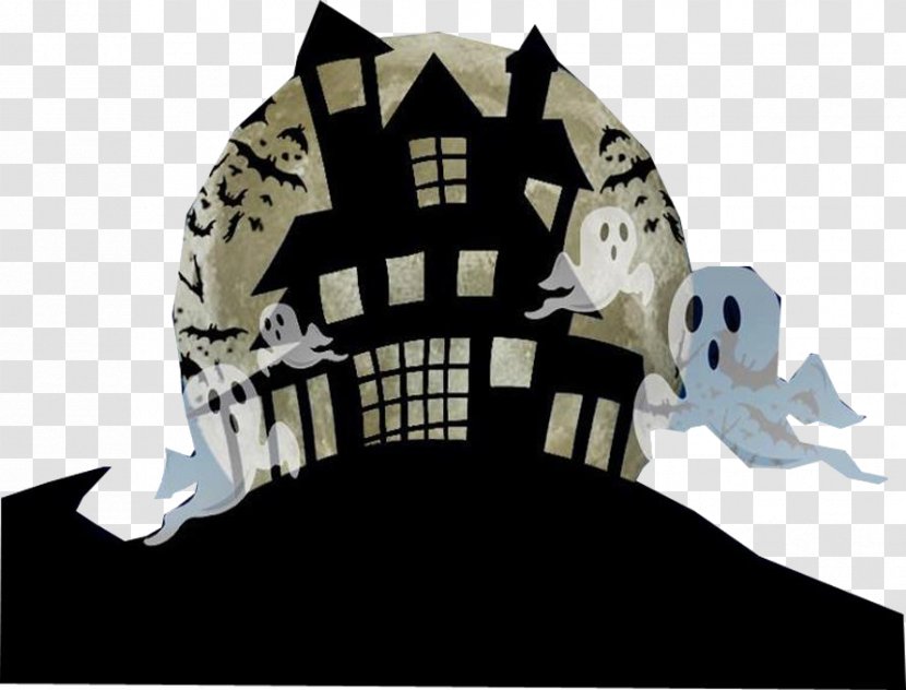 Haunted House Room Mansion Ghost - Book - Castillo Transparent PNG