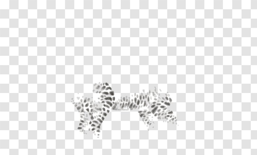 Line Art White Point Body Jewellery - Black - Mottled Ink Transparent PNG