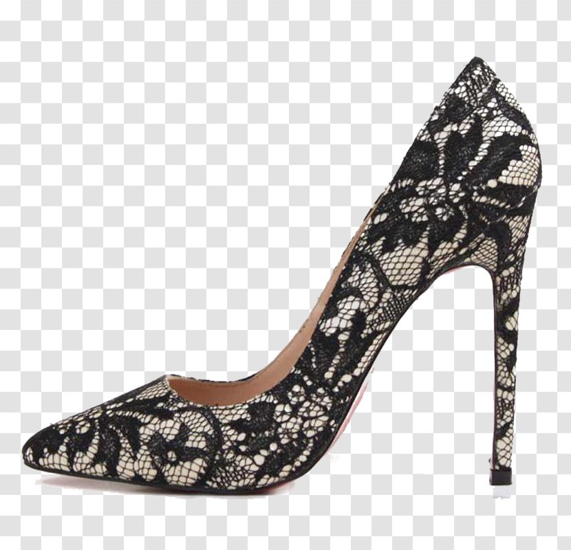 Leopard Court Shoe High-heeled Footwear Animal Print - Human Leg - Women's High Heels Creative Transparent PNG
