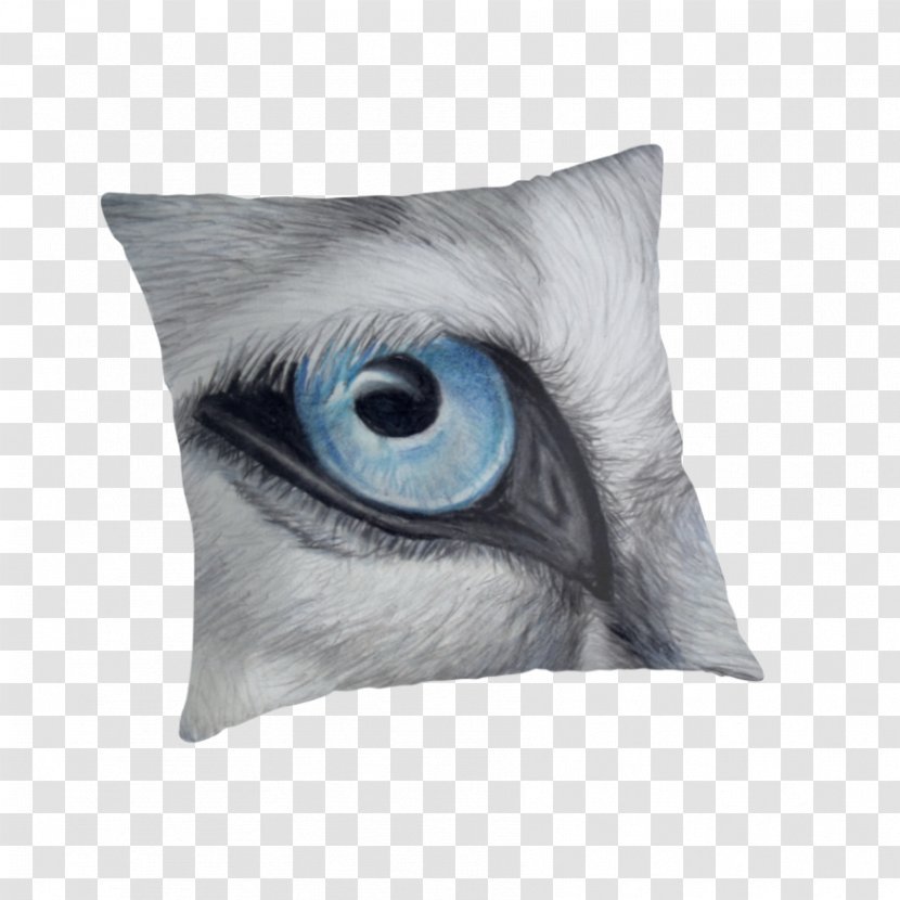 Cushion Throw Pillows Eye Close-up - Beak - Pillow Transparent PNG