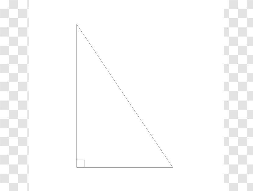 Area Triangle Rectangle - Right Cliparts Transparent PNG