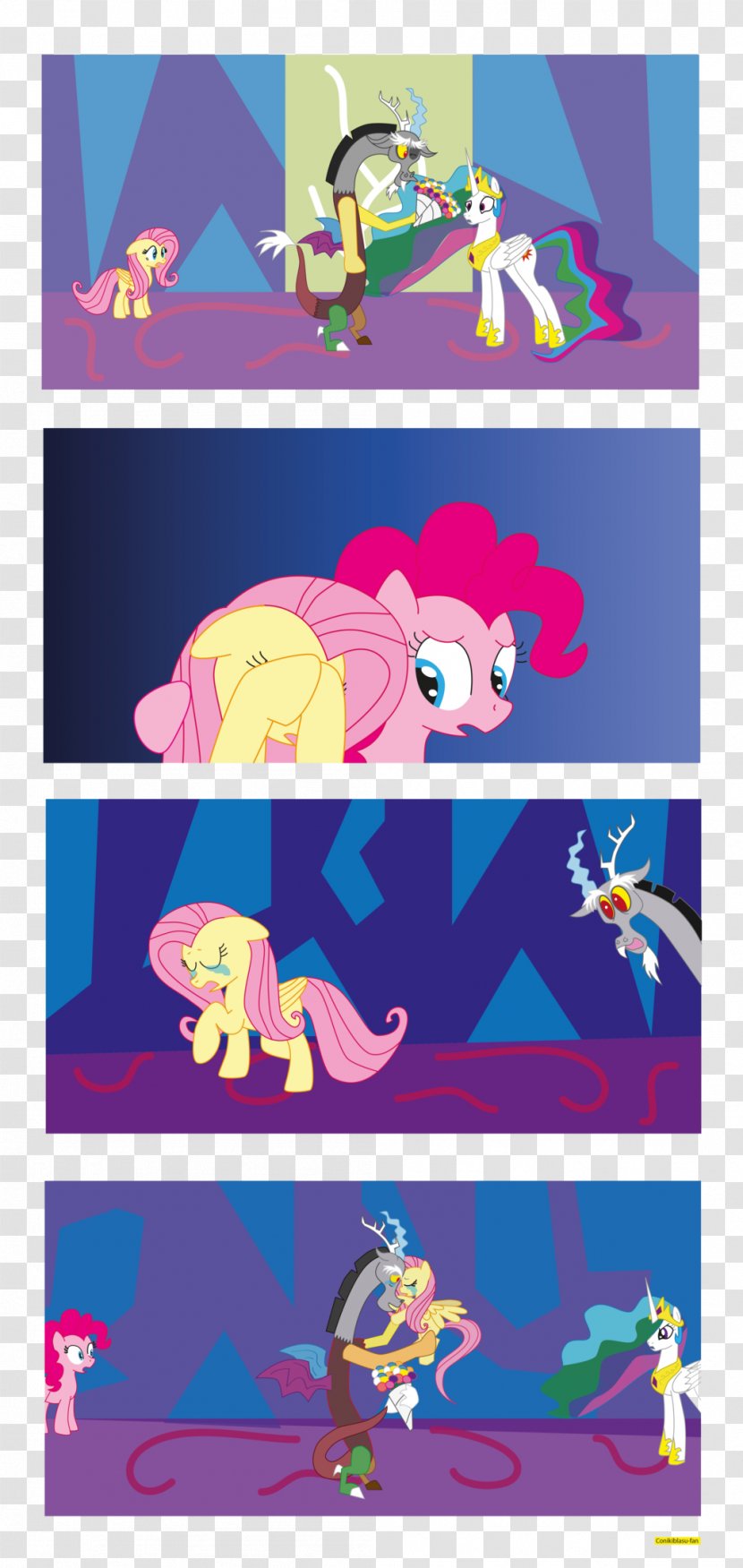 Fluttershy Princess Celestia Pinkie Pie Rainbow Dash Pony - Cartoon - Violet Transparent PNG